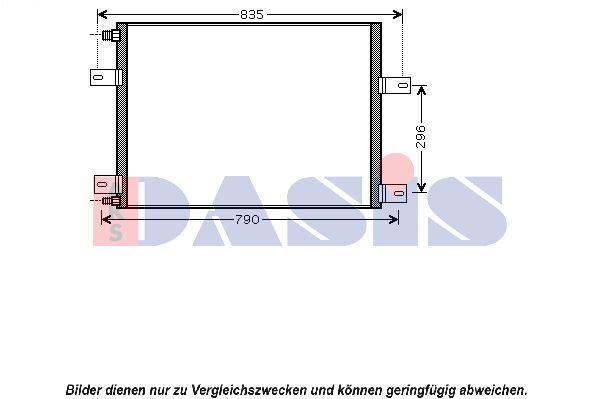 AKS DASIS Lauhdutin, ilmastointilaite 392003N